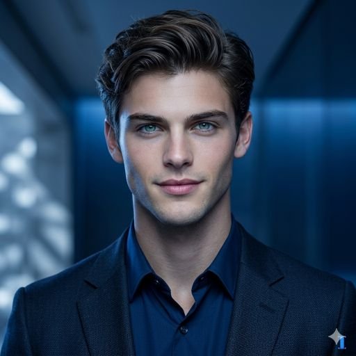 Cool Blue Aesthetic DP