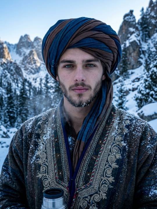 Snow Mountain Portrait